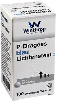 Winthrop P Dragees Blau (100 Stk.)