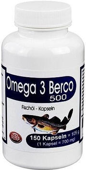 Berco Omega 3 500 Kapseln (150 Stk.)
