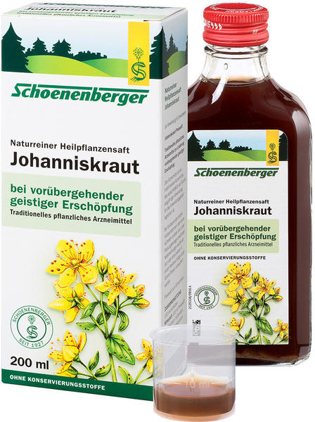 Schoenenberger Johanniskraut-Saft (200 ml)
