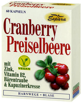 Espara Cranberry Preiselbeere Kapseln (60 Stk.)