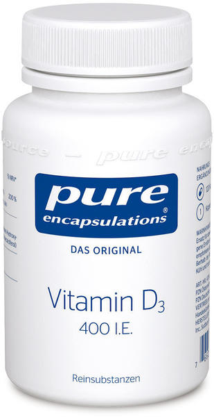 Pure Encapsulations Vitamin D3 400 I. E. Kapseln (120 Stk.)