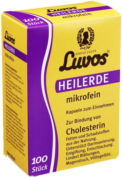 Luvos Naturkosmetik Heilerde mikrofein Kapseln (100 Stk.)