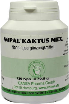 Pharma Peter Nopal Kaktus Mex Kapseln (120 Stk.)