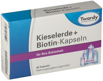 Twardy Kieselerde + Biotin Kapseln (60 Stk.)