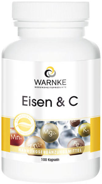 Warnke Gesundheit Eisen + C Kapseln (100 Stk.)