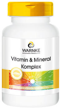 Warnke Gesundheit Vitamin + Mineral Komplex Kapseln (100 Stk.)