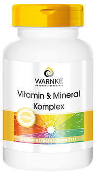 Warnke Gesundheit Vitamin + Mineral Komplex Kapseln (250 Stk.)