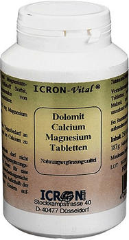 Axisis Dolomit Calcium Magnesium Tabletten Icron Vital (250 Stk.)