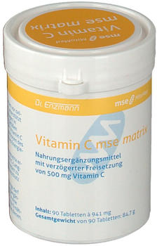 MSE Pharmazeutika Vitamin C Matrix Tabletten (90 Stk.)