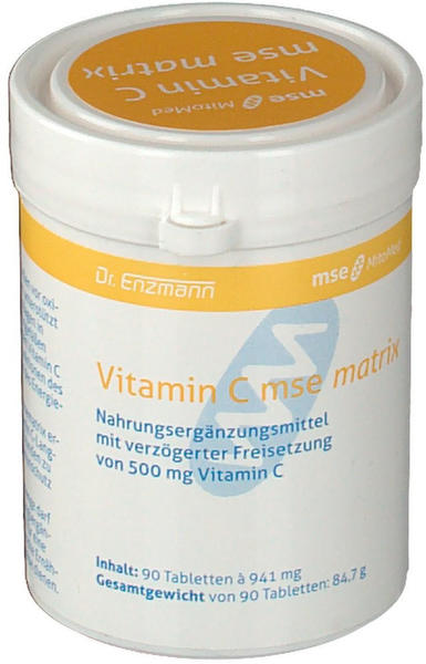 MSE Pharmazeutika Vitamin C Matrix Tabletten (90 Stk.)