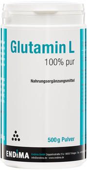 Endima Glutamin 100 % Pur Pulver (500 g)