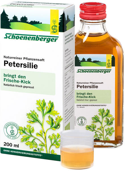 Salus Pharma Petersilie Saft Schönenberger Heilpflanzensäfte (200 ml)