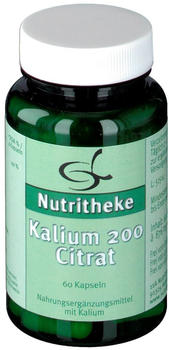 11 A Nutritheke Kalium 200 Citrat Kapseln (60 Stk.)