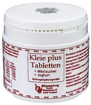 Pharmadrog Kleie Plus Weizenkleie Tabl. (300 Stk.)