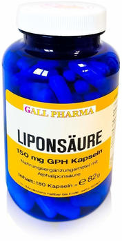 Hecht Pharma Liponsaeure Kapseln 150 mg (180 Stk.)