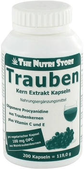 Hirundo Products Trauben Extrakt Opc Nativ Kapseln (200 Stk.)
