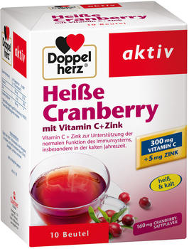 Doppelherz Heiße Cranberry mit vitamin C + Zink Granulat (10 Stk.)