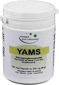 G&M Naturwaren Yams Wurzel Kapseln (180 Stk.)