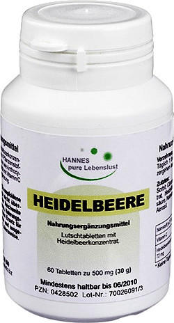 G&M Naturwaren Heidelbeer Augen Tabletten (60 Stk.) Test TOP Angebote ab  9,99 € (April 2023)