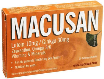 Agepha Macusan Tabletten (30 Stk.)