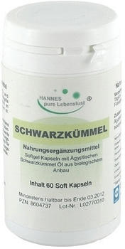 G&M Naturwaren Schwarzkümmel Kapseln (60 Stk.)