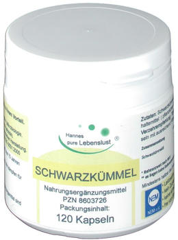 G&M Naturwaren Schwarzkümmel Kapseln (120 Stk.)