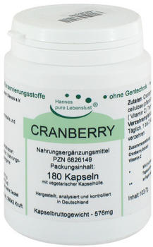 G&M Naturwaren Cranberry Kapseln (180 Stk.)