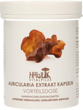 Hawlik Auricularia Extrakt Kapseln Vorteilsdose (240 Stk.)