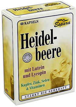 Espara Heidelbeere Kapseln (60 Stk.)