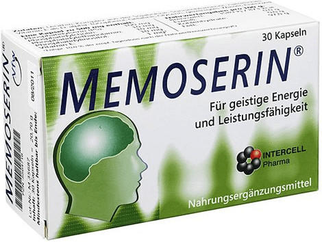 Intercell Pharma Memoserin Kapseln (30 Stk.)