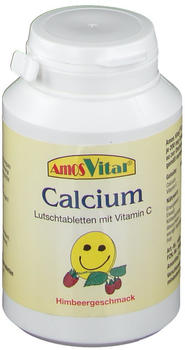 AmosVital Calcium 200 mg + Vitamin C 30 mg Lutschtabletten (50 Stk.)