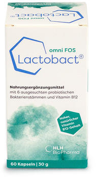 HLH Lactobact Omni Fos Magensaftresistente Kapseln (60 Stk.)