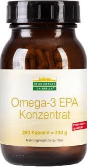 Heidelberger Chlorella Omega 3 Epa Konzentrat mit Dha Kapseln (280 Stk.)