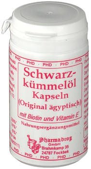 Pharmadrog Schwarzkümmelöl Kapseln orig. ägypt. (80 Stk.)