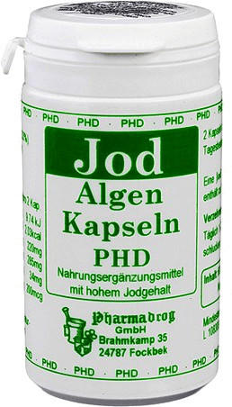 Pharmadrog Jod Algen Kapseln (60 Stk.)