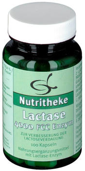 11 A Nutritheke Lactase 4000 Fcc Enzym Kapseln (100 Stk.)