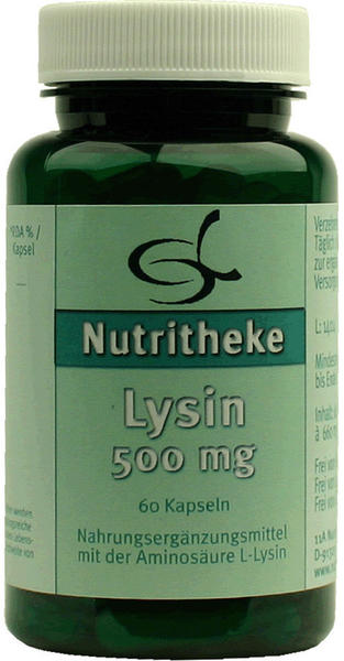 11 A Nutritheke Lysin 500 mg Kapseln (60 Stk.)