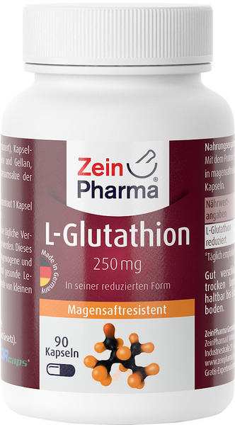 ZeinPharma L-Glutathion 250 mg Kapseln (90 Stk.)