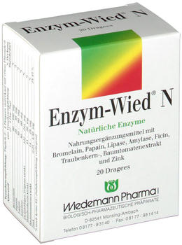 Wiedemann Enzym N Dragees (20 Stk.)