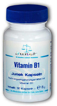 Bios Naturprodukte Vitamin B1 Junek 1,4 mg Kapseln (30 Stk.)