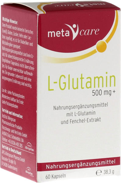 APG Allergosan Pharma Meta Care L-Glutamin Kapseln (60 Stk.)