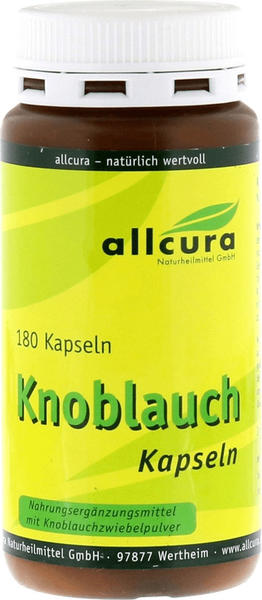 Allcura Knoblauch Kapseln (180 Stk.)