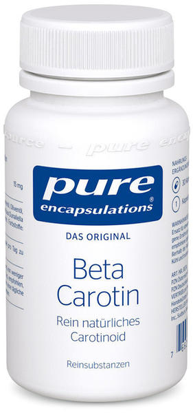 Pure Encapsulations Beta Carotin Kapseln (30 Stk.)