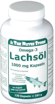 Hirundo Products Omega 3 Lachsöl 1000 mg Kapseln (120 Stk.)