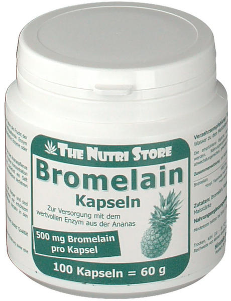 Hirundo Products Bromelain 500 mg vegetarische Kapseln (100 Stk.)
