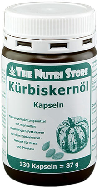 Hirundo Products Kürbiskernöl 500 mg Kapseln (130 Stk.)