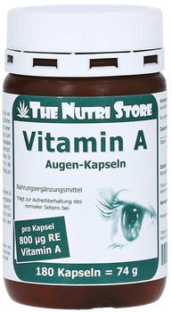 Hirundo Products Vitamin A 800 µg Augen Kapseln (180 Stk.)