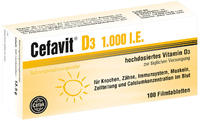 CEFAVIT D3 1.000 I.E. Filmtabletten 100 St