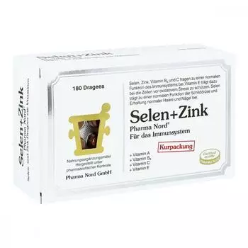 Pharma Nord Selen + Zink Dragees (180 Stk.)