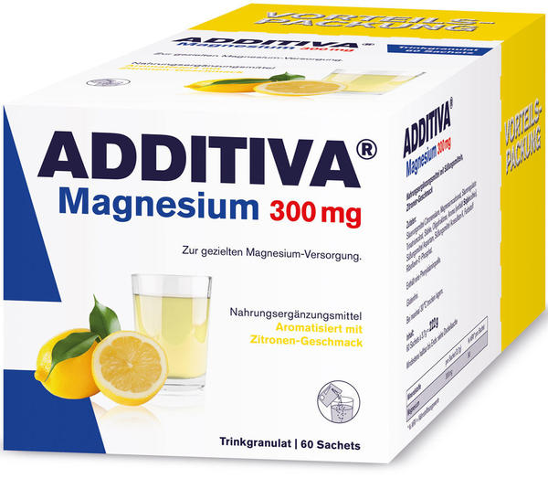 Dr. Scheffler Additiva Magnesium 300 mg N Pulver (60 Stk.)